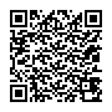 QR-koodi puhelinnumerolle +12013470845