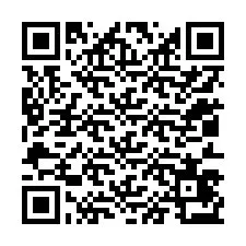 Código QR para número de teléfono +12013473504