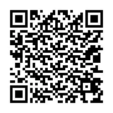 Kode QR untuk nomor Telepon +12013474685