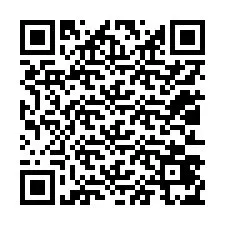 QR Code pour le numéro de téléphone +12013475329