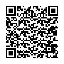 QR-код для номера телефона +12013475956