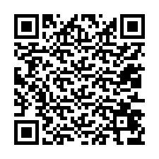 QR Code pour le numéro de téléphone +12013476787