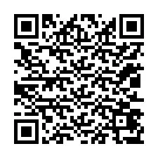 Kode QR untuk nomor Telepon +12013477391