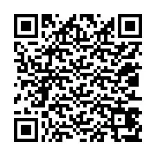 QR-код для номера телефона +12013477498