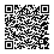 QR код за телефонен номер +12013479178