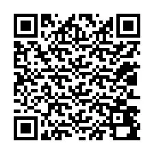 QR код за телефонен номер +12013490369