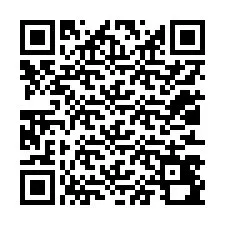 QR Code สำหรับหมายเลขโทรศัพท์ +12013490489