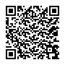 QR код за телефонен номер +12013496419