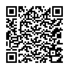 Código QR para número de teléfono +12013510555