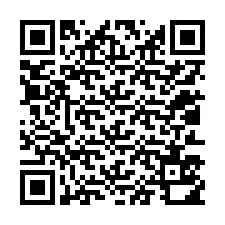 Código QR para número de teléfono +12013510558