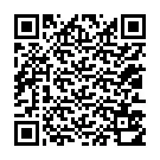 Código QR para número de teléfono +12013510559