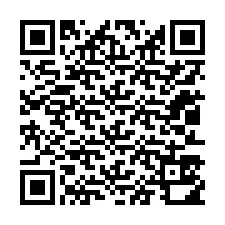 Código QR para número de teléfono +12013510835