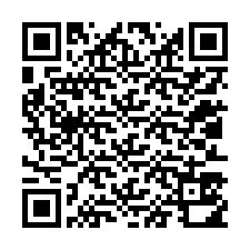 QR код за телефонен номер +12013510838