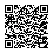 Código QR para número de teléfono +12013510839