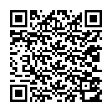 QR-koodi puhelinnumerolle +12013512332