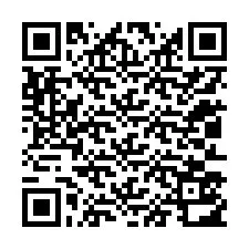 QR-koodi puhelinnumerolle +12013512334