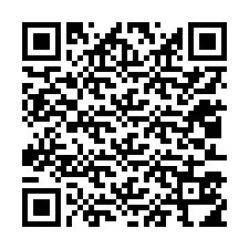 QR-koodi puhelinnumerolle +12013514032