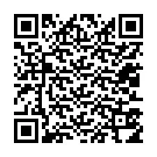 QR код за телефонен номер +12013514037