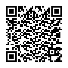 Codice QR per il numero di telefono +12013514038