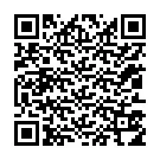 QR-код для номера телефона +12013514041