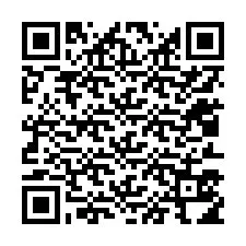 Kode QR untuk nomor Telepon +12013514042