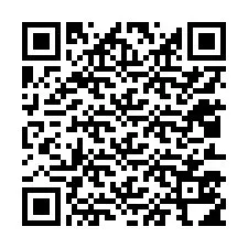 QR Code pour le numéro de téléphone +12013514142