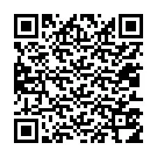 QR-koodi puhelinnumerolle +12013514143