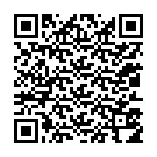 QR-koodi puhelinnumerolle +12013514144