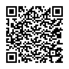 Código QR para número de teléfono +12013514146