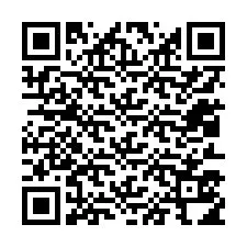 QR-код для номера телефона +12013514147