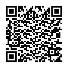 Código QR para número de teléfono +12013515280