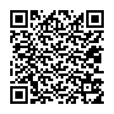 Código QR para número de teléfono +12013515533