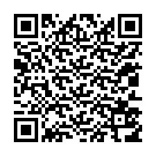 Código QR para número de teléfono +12013516710