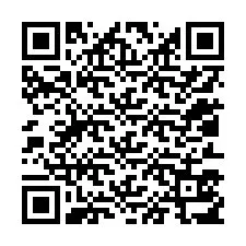 QR kód a telefonszámhoz +12013517048