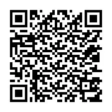 Kode QR untuk nomor Telepon +12013517089
