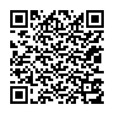 QR-koodi puhelinnumerolle +12013517095