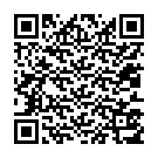 QR-koodi puhelinnumerolle +12013517103