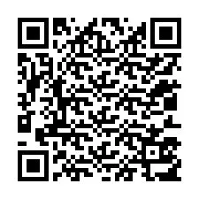 QR-код для номера телефона +12013517104