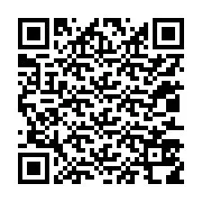 QR Code สำหรับหมายเลขโทรศัพท์ +12013518980