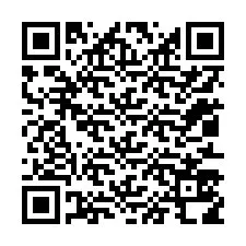 QR Code pour le numéro de téléphone +12013518981