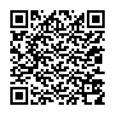 QR-koodi puhelinnumerolle +12013518984