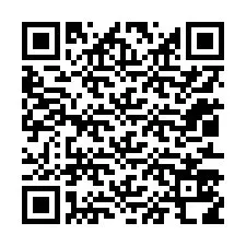 QR-code voor telefoonnummer +12013518985