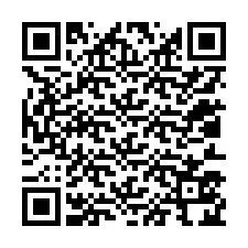 Codice QR per il numero di telefono +12013524108