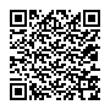 Código QR para número de teléfono +12013524109