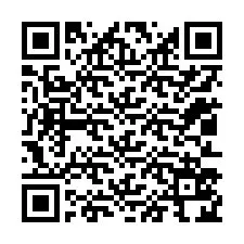 Código QR para número de teléfono +12013524621