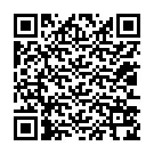 QR код за телефонен номер +12013524629