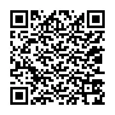 QR код за телефонен номер +12013524898