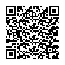 QR-koodi puhelinnumerolle +12013526176