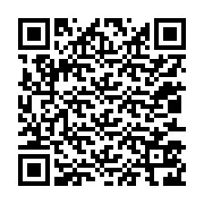 QR-код для номера телефона +12013526184