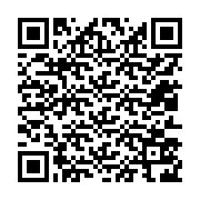 QR Code สำหรับหมายเลขโทรศัพท์ +12013526347